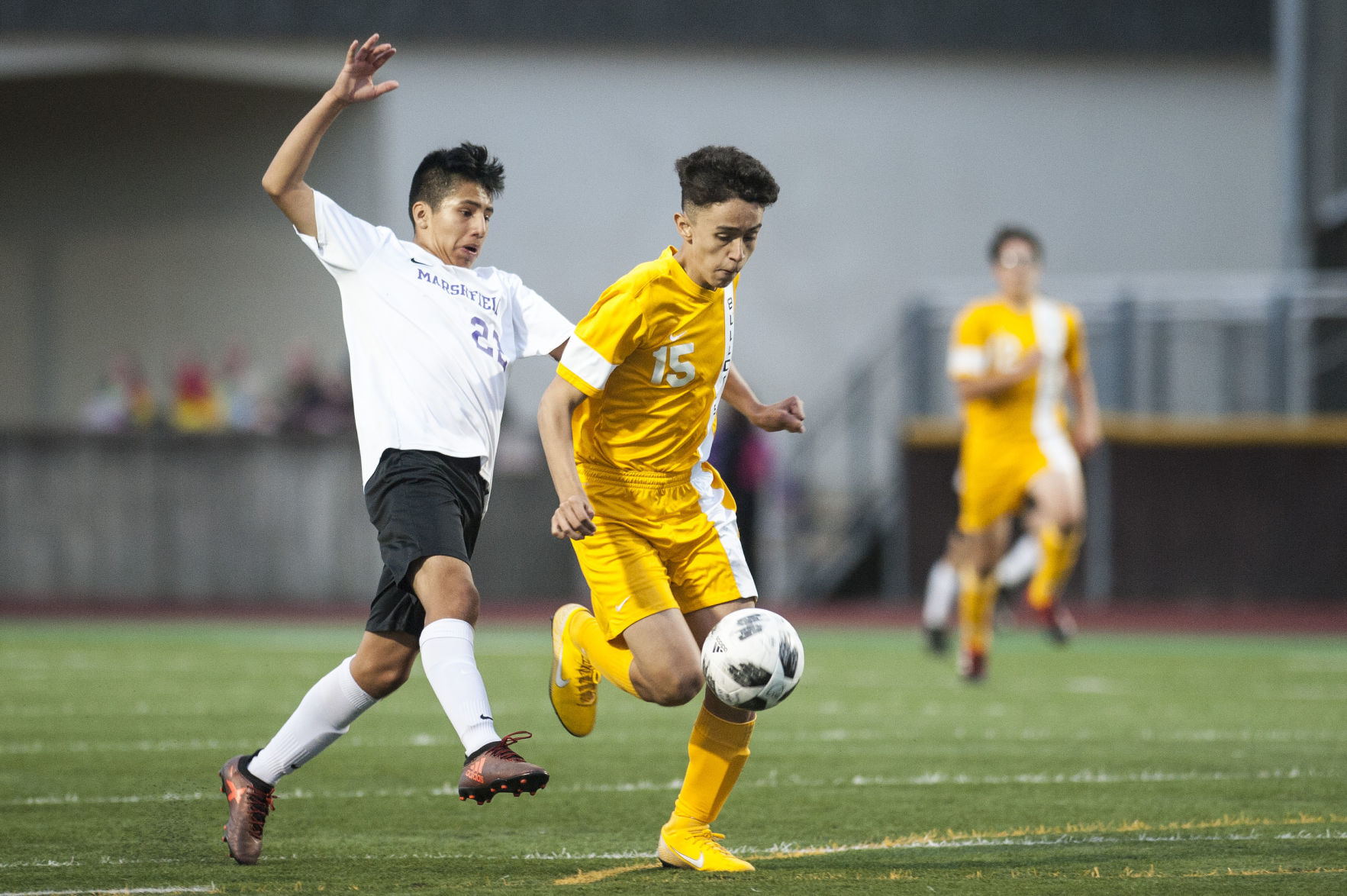 North Bend Boys Soccer Vs. Marshfield